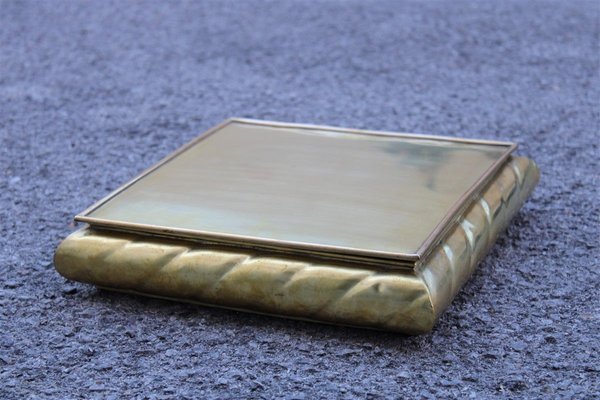 Italian Brass Box, 1970s-EH-893816