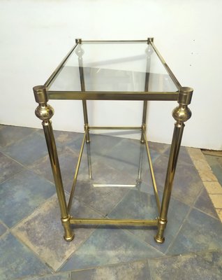 Italian Brass Console, 1970s-EI-2028935