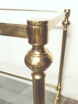 Italian Brass Console, 1970s-EI-2028935