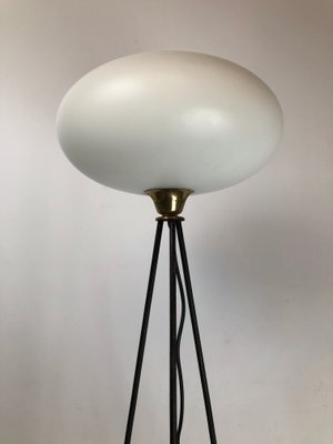 Italian Brass Floor Lamp from Stilnovo, 1950s-OT-859513