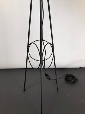 Italian Brass Floor Lamp from Stilnovo, 1950s-OT-859513