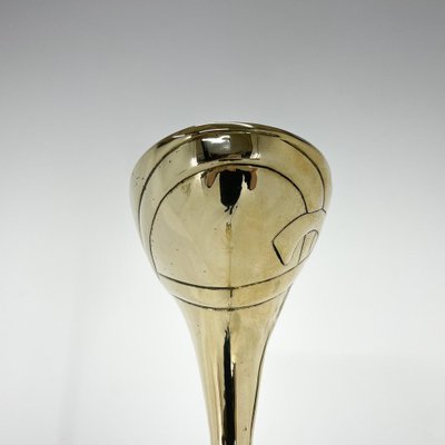 Italian Brass Torchiere Floor Lamp, 1970s-TZ-1451692