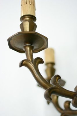 Italian Bronze Chandelier, 1900s-VHF-967896