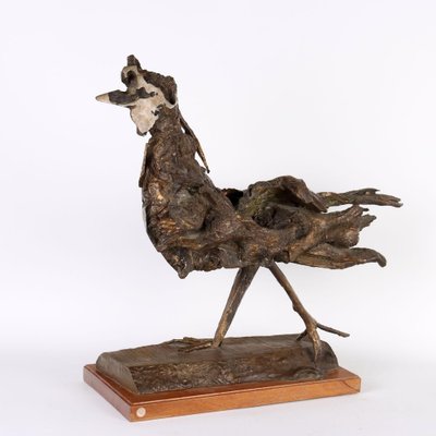 Italian Bronze Rooster by P. Maggioni-VMM-1778170