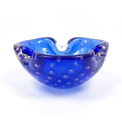 Italian Bullicante Murano Glass Bowl or Ashtray by Barovier & Toso, 1960s-BMM-1231418