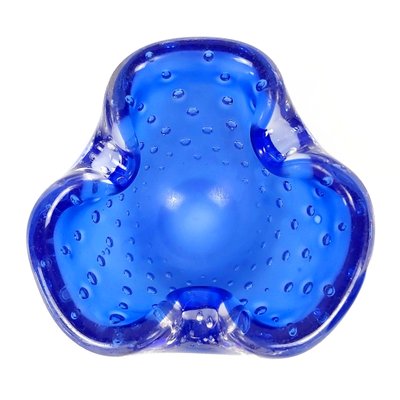 Italian Bullicante Murano Glass Bowl or Ashtray by Barovier & Toso, 1960s-BMM-1231418