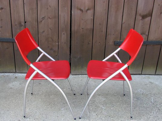 Italian Calligaris Chairs, 1990s, Set of 2-XHP-1250659