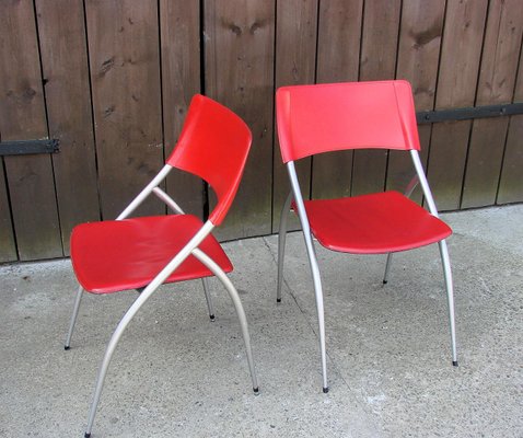 Italian Calligaris Chairs, 1990s, Set of 2-XHP-1250659