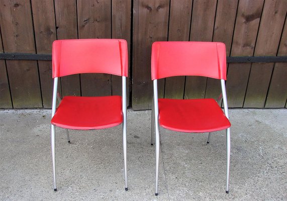 Italian Calligaris Chairs, 1990s, Set of 2-XHP-1250659