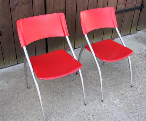 Italian Calligaris Chairs, 1990s, Set of 2-XHP-1250659