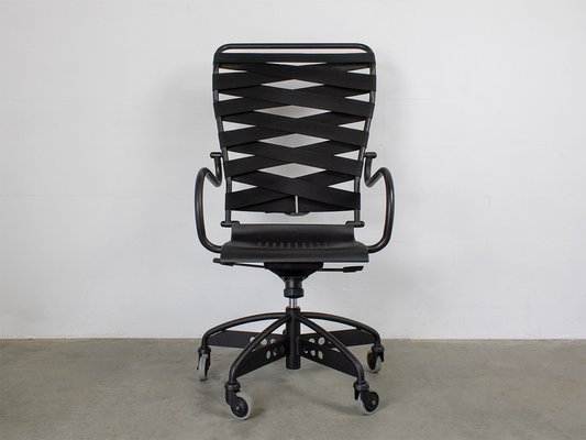 Italian Canasta Desk Chair by Paolo Parigi for Heron Parigi, 1980s-ID-1821032