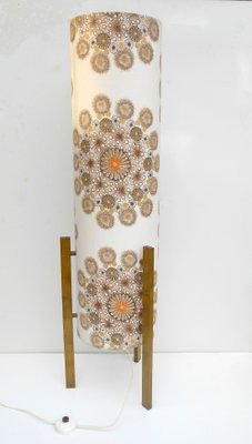 Italian Cardboard and Fabric Flower Floor Lamp by Bruno Munari, 1960s-EI-138064