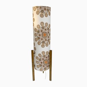 Italian Cardboard and Fabric Flower Floor Lamp by Bruno Munari, 1960s-EI-138064