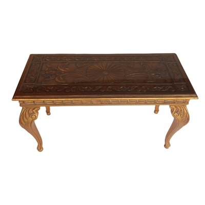 Italian Carved Gilt-Wood Console Table in a Rectangular Shape-TCS-1065602