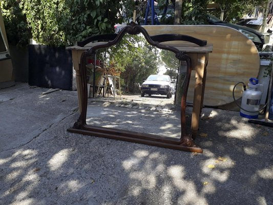 Italian Carved Mirror, 1890s-RAQ-1394269