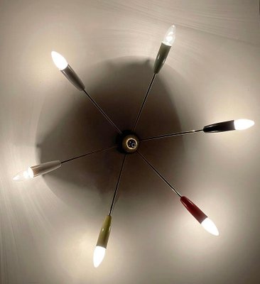 Italian Ceiling Lamp, 1960s-UCH-1224329