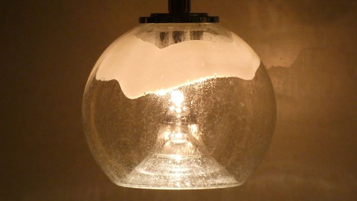 Italian Ceiling Lamp by Gaetano Sciolari for Mazzega, 1970s-ERB-853239