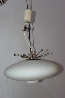 Italian Ceiling Lamp from Stilnovo, 1950s-HZ-562263