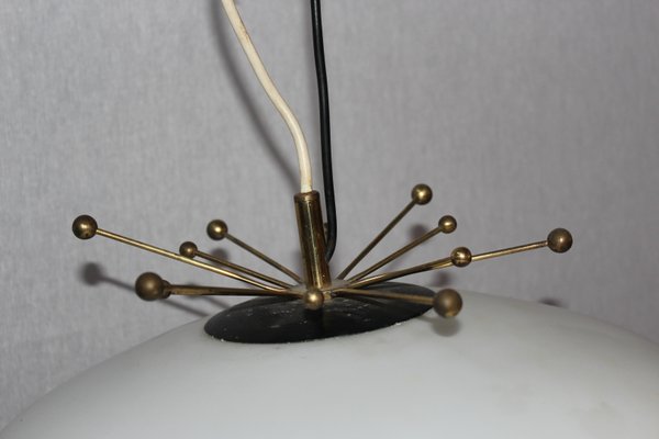 Italian Ceiling Lamp from Stilnovo, 1950s-HZ-562263