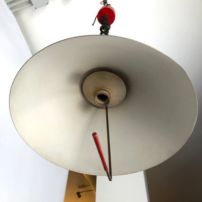 Italian Ceiling Lamp from Stilux Milano, 1950s-OT-875795