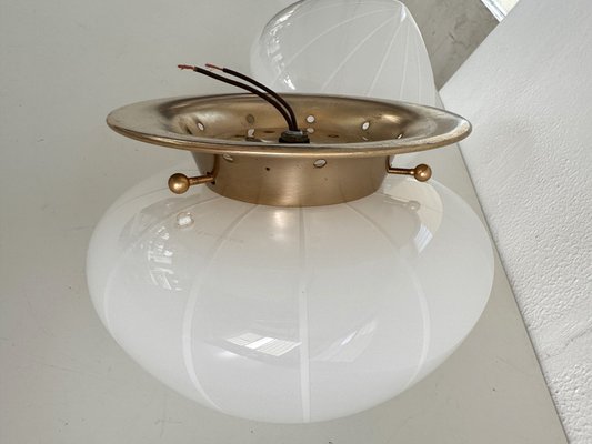 Italian Ceiling Lights by La Murrina Murano, 1970s, Set of 2-VNE-2018157