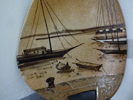 Italian Ceramic Bowl, 1950s-RDW-604823