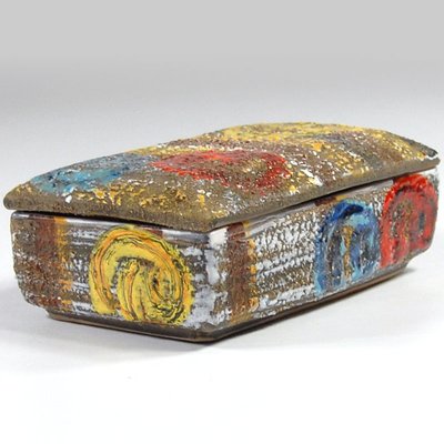 Italian Ceramic Box from Fratelli Fanciullaci, 1960s-GIW-1332654