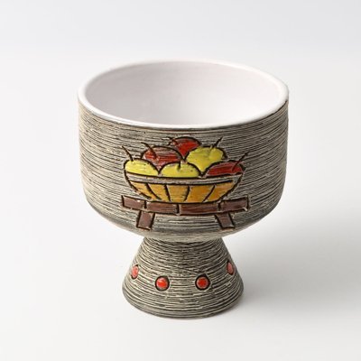 Italian Ceramic Candleholder from Fratelli Fanciullacci, 1960s-IXK-1807137