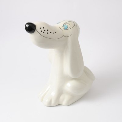 Italian Ceramic Dog Money Box from Il Quadrifoglio, 1960s-IXK-892838