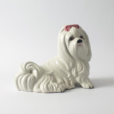 Italian Ceramic Dog Money Box from Il Quadrifoglio, 1960s-IXK-1189186