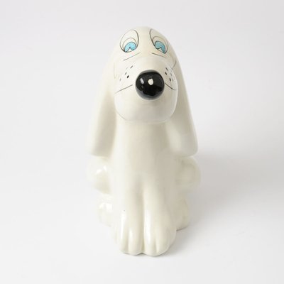 Italian Ceramic Dog Money Box from Il Quadrifoglio, 1960s-IXK-892838