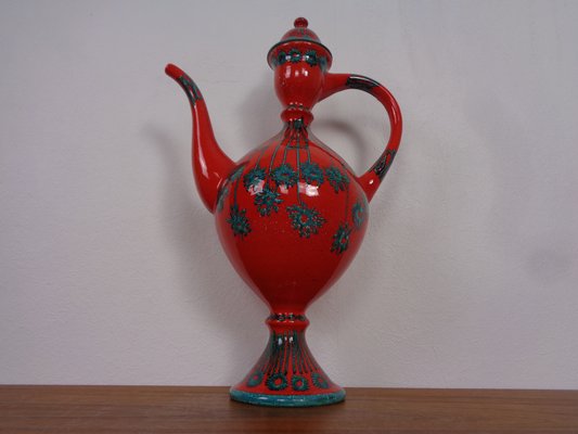 Italian Ceramic Genie Decanter with Stopper from Mancioli, 1960s-RDW-1790557