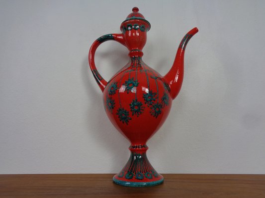 Italian Ceramic Genie Decanter with Stopper from Mancioli, 1960s-RDW-1790557