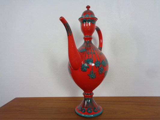 Italian Ceramic Genie Decanter with Stopper from Mancioli, 1960s-RDW-1790557