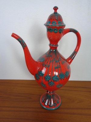 Italian Ceramic Genie Decanter with Stopper from Mancioli, 1960s-RDW-1790557