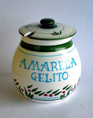 Italian Ceramic Jar, 1960s-GKB-842319