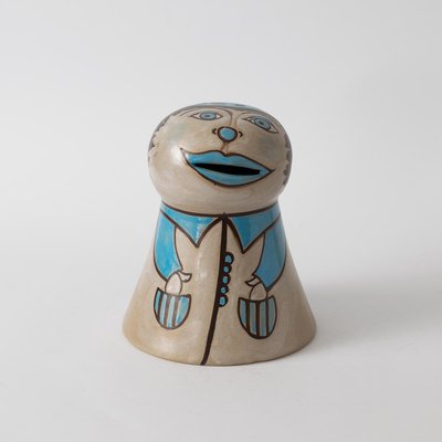 Italian Ceramic Money Box by Romolo Verzolini for Studio Errevi, 1970s-IXK-1080282