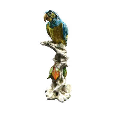 Italian Ceramic Parrot by Guido Cacciapuoti, Italy, 1930s-RCH-1787835