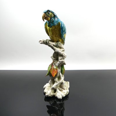 Italian Ceramic Parrot by Guido Cacciapuoti, Italy, 1930s-RCH-1787835