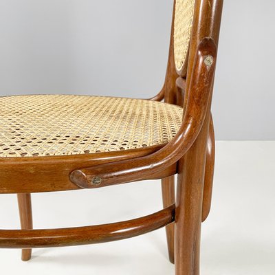 Italian Chair in Straw and Wood, 1950s-GDD-1815886