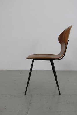 Italian Chairs by Carlo Ratti for Industria Legni Curvati, 1950s, Set of 4-AA-1802887