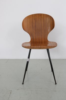 Italian Chairs by Carlo Ratti for Industria Legni Curvati, 1950s, Set of 4-AA-1802887