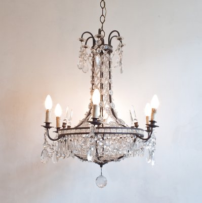 Italian Chandelier, 1950s-LPM-1010326