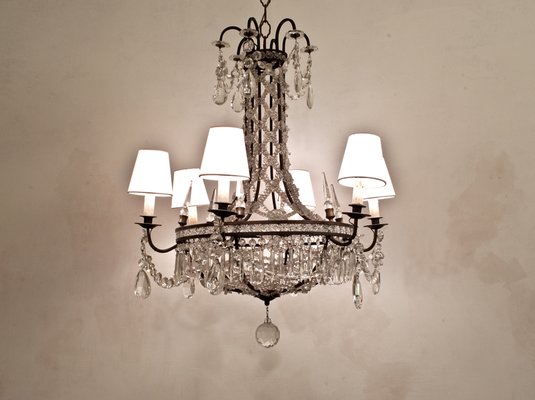 Italian Chandelier, 1950s-LPM-1010326