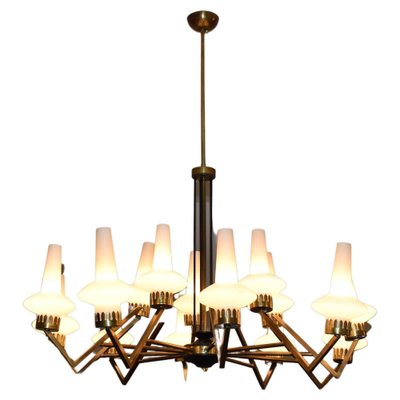 Italian Chandelier from Stilnovo, 1950s-GXL-1392560