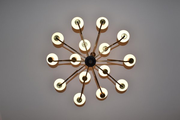 Italian Chandelier from Stilnovo, 1950s-GXL-1392560