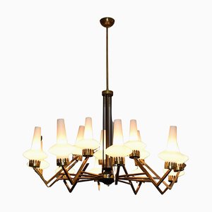 Italian Chandelier from Stilnovo, 1950s-GXL-1392560