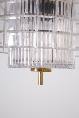 Italian Chandelier in Bohemia Crystal and Brass, 1960s-RCE-1099904