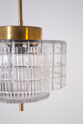 Italian Chandelier in Bohemia Crystal and Brass, 1960s-RCE-1099904