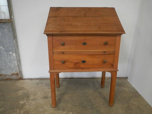 Italian Cherrywood Chest of Drawers, 1950s-WWQ-692540